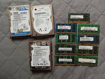 Pamäte RAM, HDD - 3