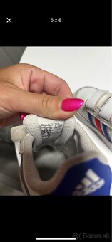 Detské tenisky, adidas, veľkosť 22, top stav - 3