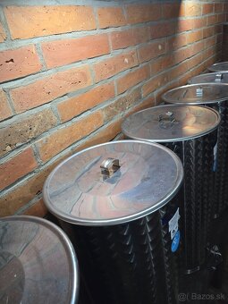Predam 50L nerezové sudy na vino s plavajucim vekom oil. - 3