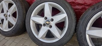 Orig. Alu Disky Chevrolet 7Jx17H2 4x114,3 ET49 + Pneumatiky - 3