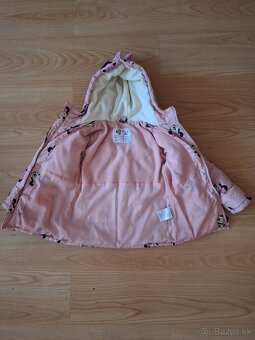 Dievčenská zimná bunda v.122/128 - 3