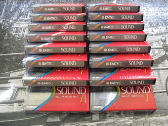 Audiokazety Emtec - 3