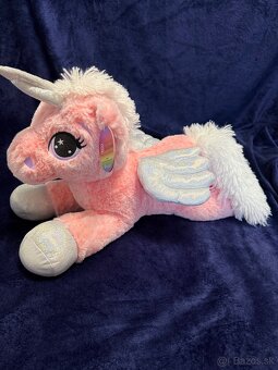 Jednorožec plyšová hračka 53cm dĺžka - 3