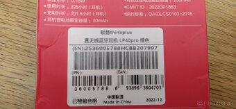 Bezdrôtové slúchadlá Lenovo LP40 pro - 3