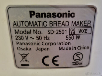 Panasonic SD 2501 pekáreň - 3
