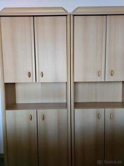 Poličkové skrine 2 kusy - 3