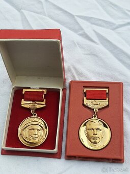 Sovietske vyznamenania Gagarin - 3