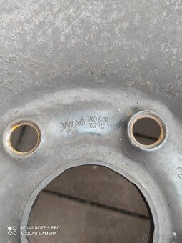 Plechové disky 5x112R15 originál Volkswagen Group - 3
