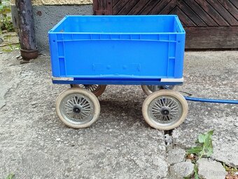 Jednoduchý prepravný prostriedok, ako aj zábavka záhradkárov - 3
