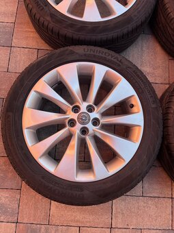 Orig.hliníkové disky Opel - R18, 5x105 - 3