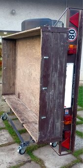 Stabilný stojan – kolíska na prívesný vozík - 3