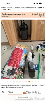 Predám akvárium Juwel 240l - 3