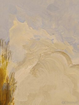 Obraz - rieka Váh, olejomalba 64x85 - 3