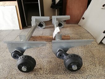 Brzdene nápravy ALKO a KNOTT na prívesný vozík. - 3