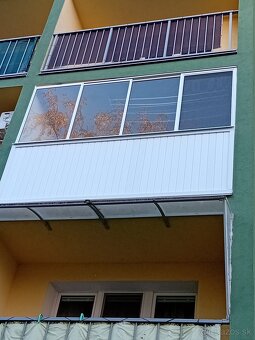 ZASKLENIE BALKÓNA,ČI TERASY LACNEJŠIE? ROLETY, ŽALÚZIE? - 3