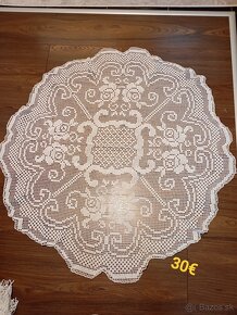 Háčkované dečky, obrusy - 3