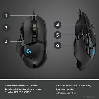 Logitech G502 Hero - 3