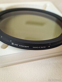 K&F Concept CPL - ND 2-32 variabilný filter 82mm - 3