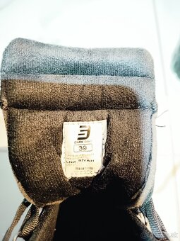 Dámske čierne čižmy 39 - 3