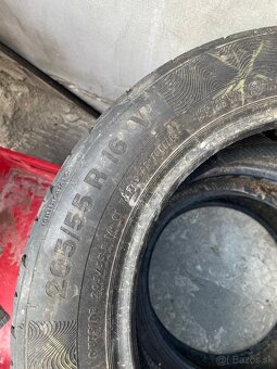 Predám letné Continental Conti premium 205/55R16 - 3