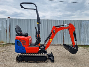 Prodám Minirýpadlo Kubota K008-3 r.v 2016 - 3