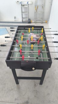 Multifunkčný herný stôl – futbal, biliard, pingpong, vzdušný - 3