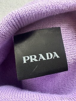 Fialová dámska Prada čiapka - 3