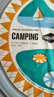 Retro jedalnu súpravu na camping predám. - 3