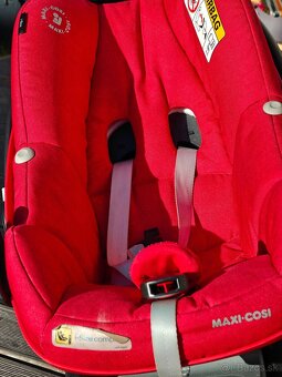 Maxi Cosi Pebble červená + Isofix - 3