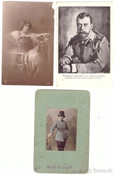 Staré pohľadnice portréty - 3