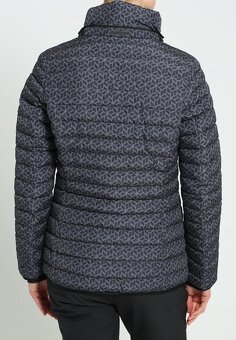 nová sivo-čierna dámska bunda Napapijri veľ. 40 - 3