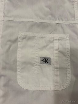 Calvin Klein panska biela kosela L - 3