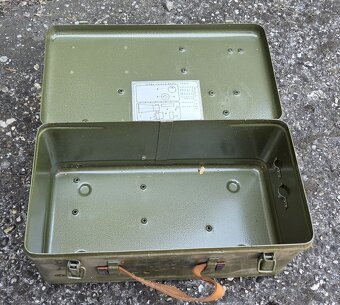 Vojenské plechové debničky (boxy) - 3