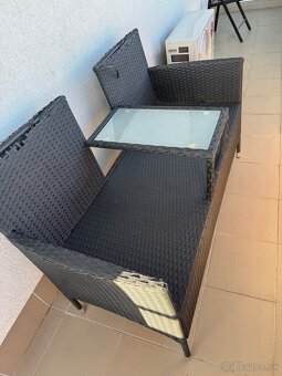 Sedack na balkon alebo terasu - 3