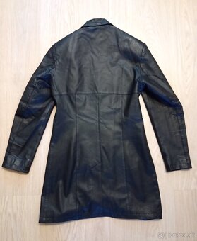 Dámsky kožený kabát 36/38 - 3