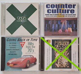 ROZNE CD VÝBERY - kus 1,00€ - 3