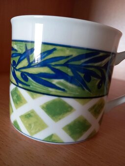 Starý porcelánový hrnček Thun 7x8 cm - bez vád, ako nový - 3