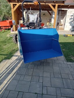 Transportný box hydraulicky sklápateľný za malotraktor - 3