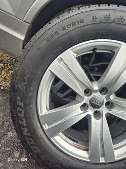 Disky ALU kolesá Audi Q7 R18 a zimné pneumatiky - 3