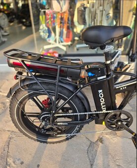 Skladací ektricky bicykel Fatbike 0 Km 24 Ah Bateria Moped - 3