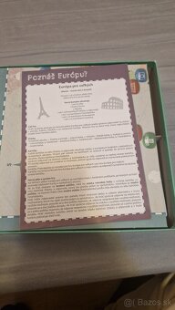 Poznáš Európu? Spoločenská hra - 3