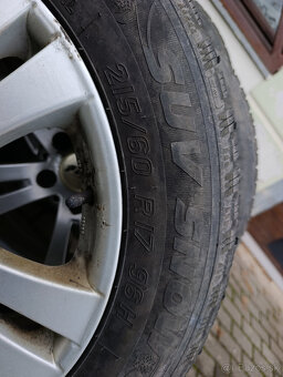 Alu disky+zimné pneumatiky R17 - 3