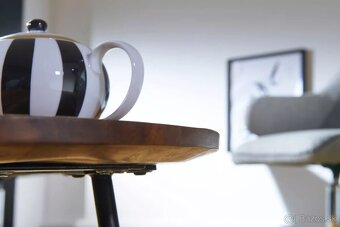 Konferenčný stolík palisander 122 cm - 3