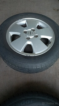 Elektrony letna sada Opel 4x100 R15 6j ET49 - 3