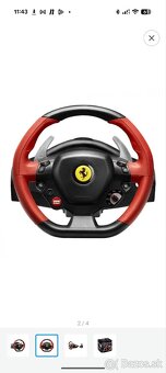 Herný volant Ferrari 458 Spider Xbox/PC - 3