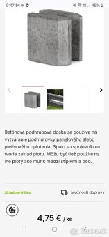 13ks betónových spojovnikov - 3