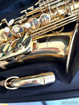 Predám Es - alt saxofón - Yanagisawa model A-WO10 GOLD - dok - 3