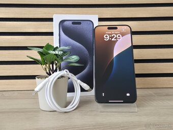 iPhone 15 Pro Max 256GB Blue Titanium | ZÁRUKA 24M - 3