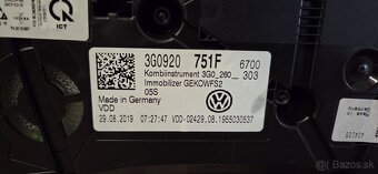 Tachometer budíky Volkswagen Passat B8 - 3