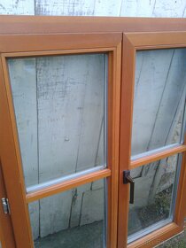 9 Kusů - Drevené okno 104 x 122 cm - Drevohliník - 3